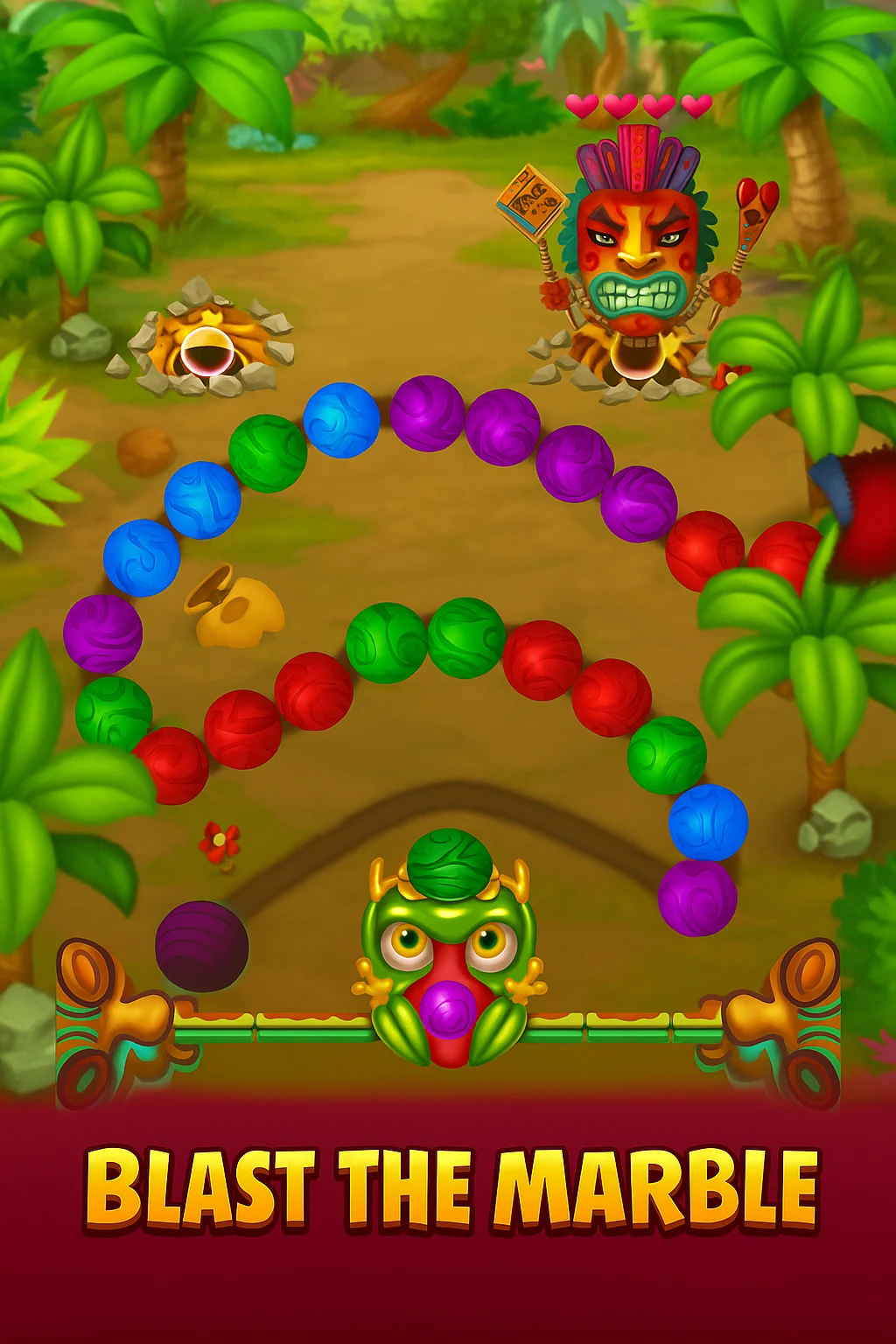 Jungle Marble Quest screenshot