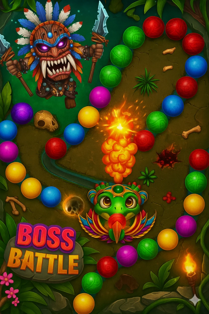 Jungle Marble Quest screenshot