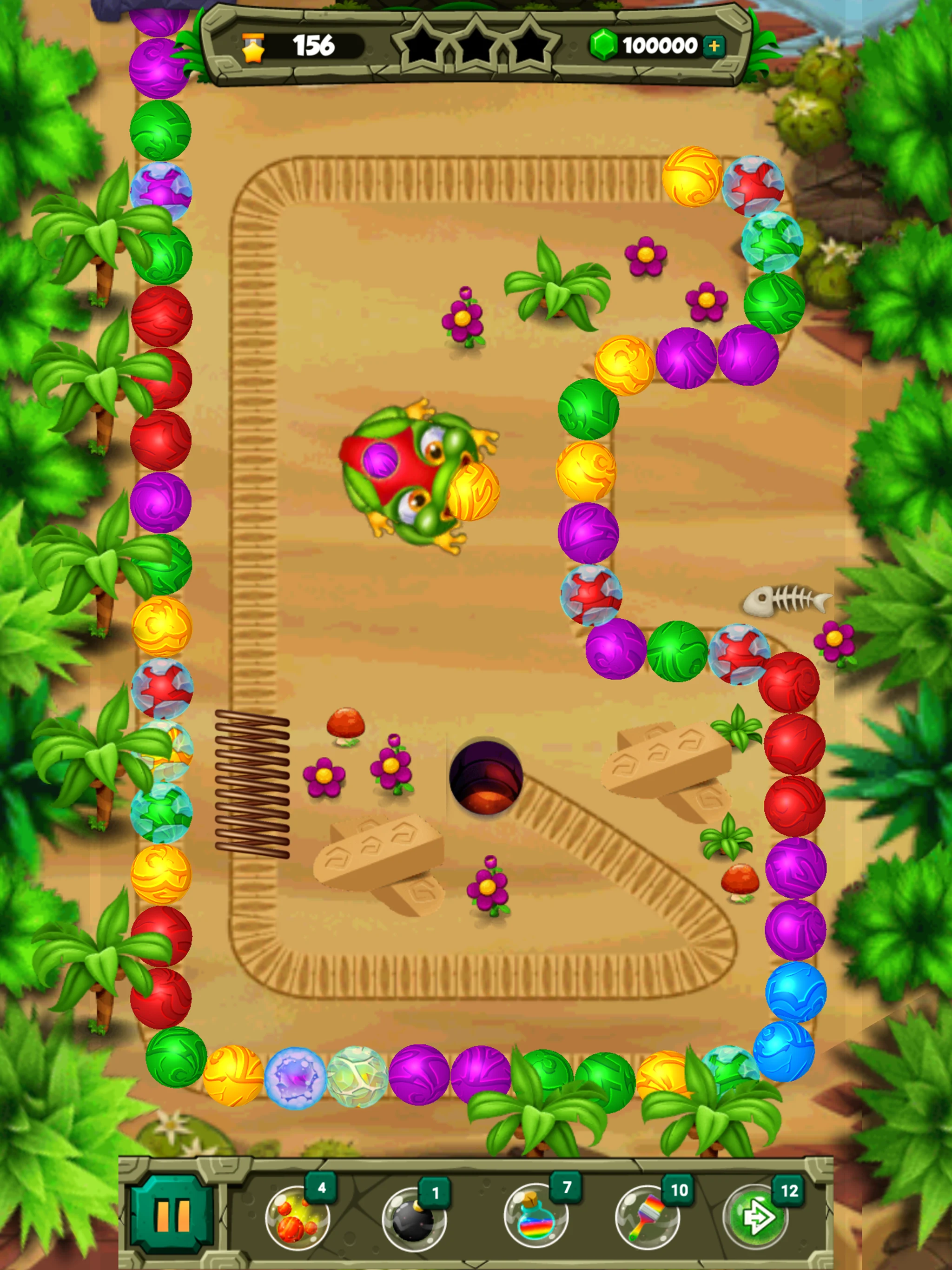 Jungle Marble Quest screenshot